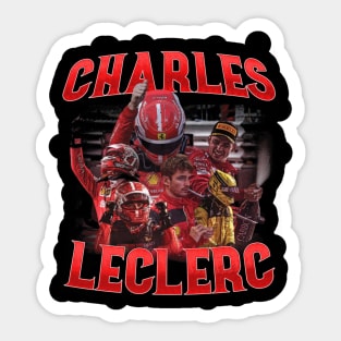 Charles Leclerc Vintage Sticker